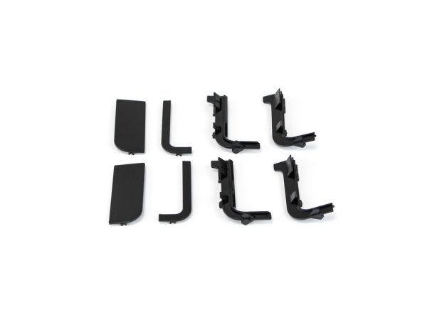 Acessórios para perfil superior Preto Emuca